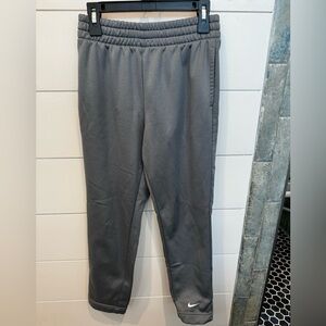 Nike Gray Therma-FIT Fleece-Lined Sweatpants